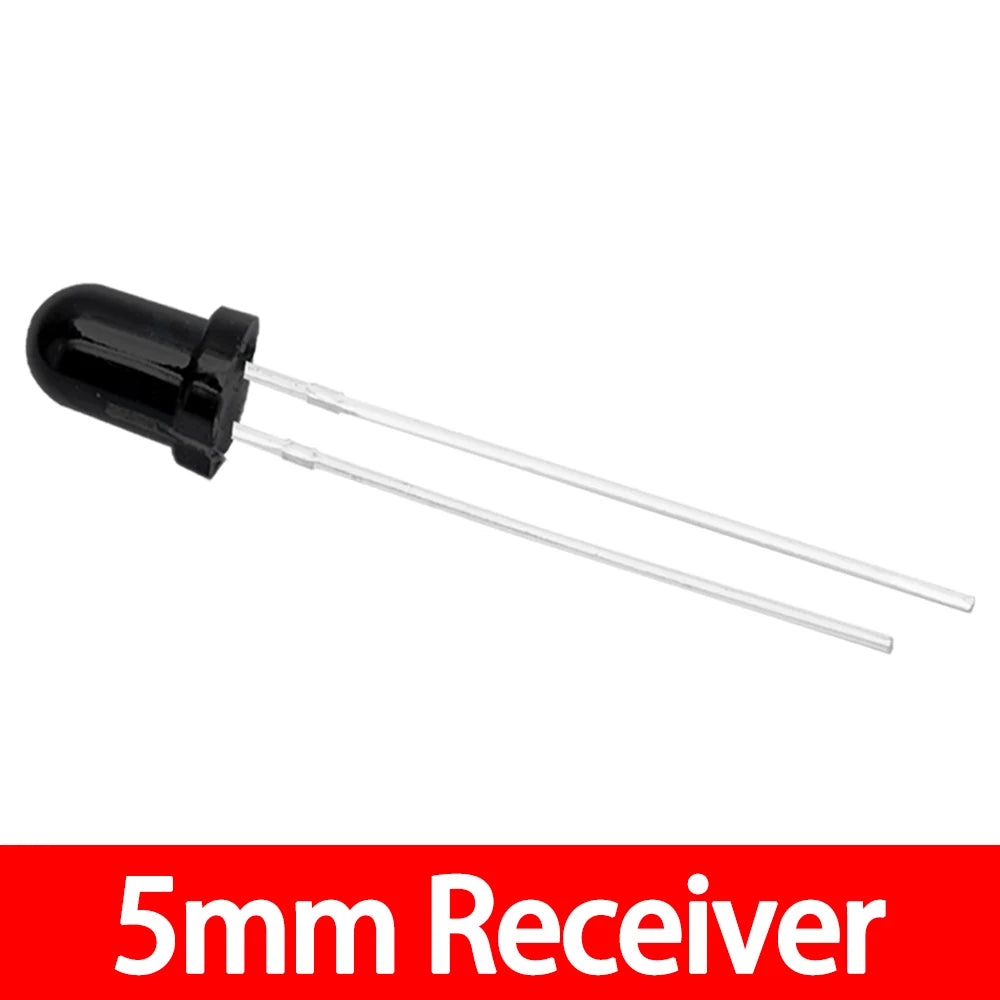 5mm 940nm LEDs Infrared Emitter and IR Receiver Diode 10pairs Diodes 301A
