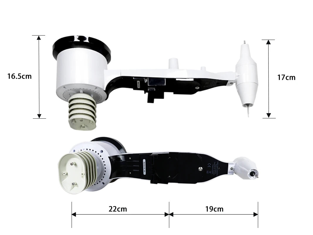 MISOL Outdoor Sensor (Spare Part) for Weather Station (WS2320) Wireless 433MHz