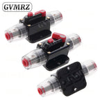 Car Battery Fuse Automatic Reset Audio Stereo Amplifier Fuses Overload Protection Adapter Auto Accessories 15A 20A 30A 40A 50A