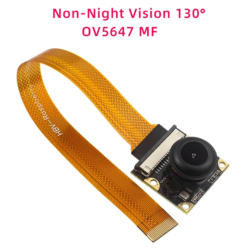 Raspberry Pi 5 Camera 5MP 1080P Optional Night Vision Wide Angle IR-CUT FF AF Cameras for RPI 5 Pi5 Zero
