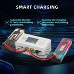 RadioLink IMARS D300 Lipo Battery Charger For RC FPV Airplane Drone Smart Dual Charge 16A AC 300W DC 700W Lipo Balance Charger