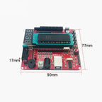 8051 Development Board STC89C52 Industrial Grade Microcontroller C51 USB Programmable MCU Controller System Board LED Marquee