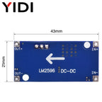 5pcs LM2596 DC to DC Buck Converter LM2596S ADJ 3A Voltage Regulator Adjustable Step Down Power Supply Module 24V 12V 5V