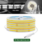 3MM 5MM 8MM COB LED Light Strip 5V 320LEDs PIR Motion Sensor Flexible Night Light USB/AAA Battery Powered Tape 3000K 4000K 6000K