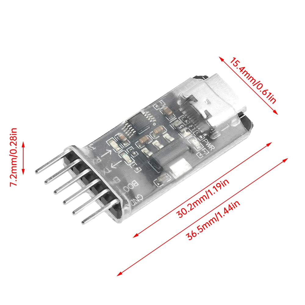 ESP32 Automatic Downloader Module, USB-to-TTL Module, ESP8266 Programmer, USB-to-Serial Programmer Module, Type-C Port