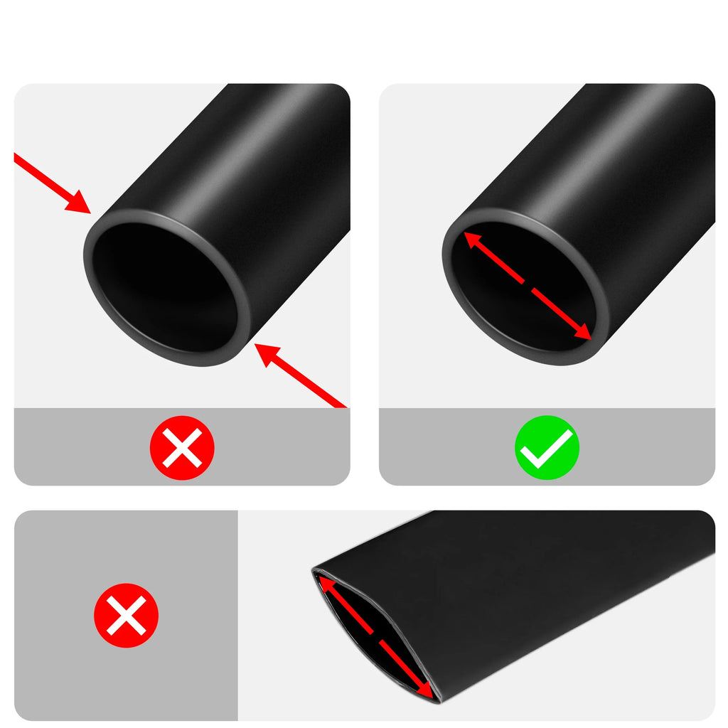 Dual Wall Heat Shrink Tube with Glue Electrical Insulation 4/6/8/12/16/20mm Thermoretractile Cable Protection Tubing