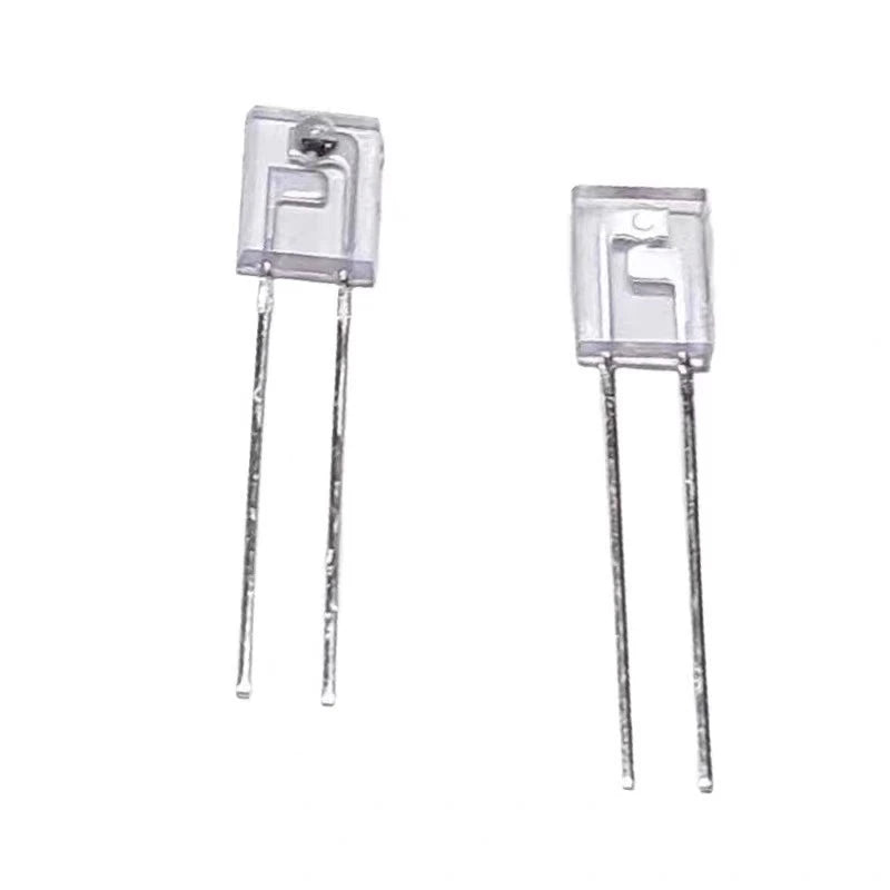 50 100 pcs LTE-302 LTR-301 L=4.4mm side infrared emitting diode wavelength 940nm mouse emitting tube DIP-2