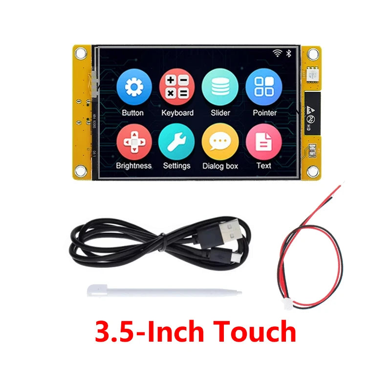 ESP32 LVGL WiFi Bluetooth Development Board 2.4/2.8/3.5 Inch TFT LCD Touch Screen 240*320 Smart Display Module