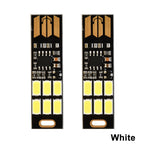 Mini USB LED Night Lamp Dimmable SMD 5730 USB Book Light Touch Control 6 leds Light For Laptop PC Book Reading Table Lamp