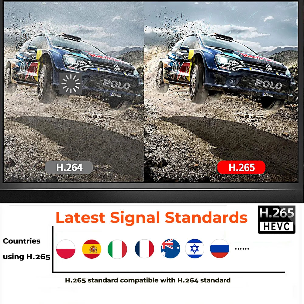 UBISHENG U3mini DVB T2 DVB C Digital TV Decoder HD Free TV Channels 7Days EPG TV Tuner for Spain France Itlay Columbia ect