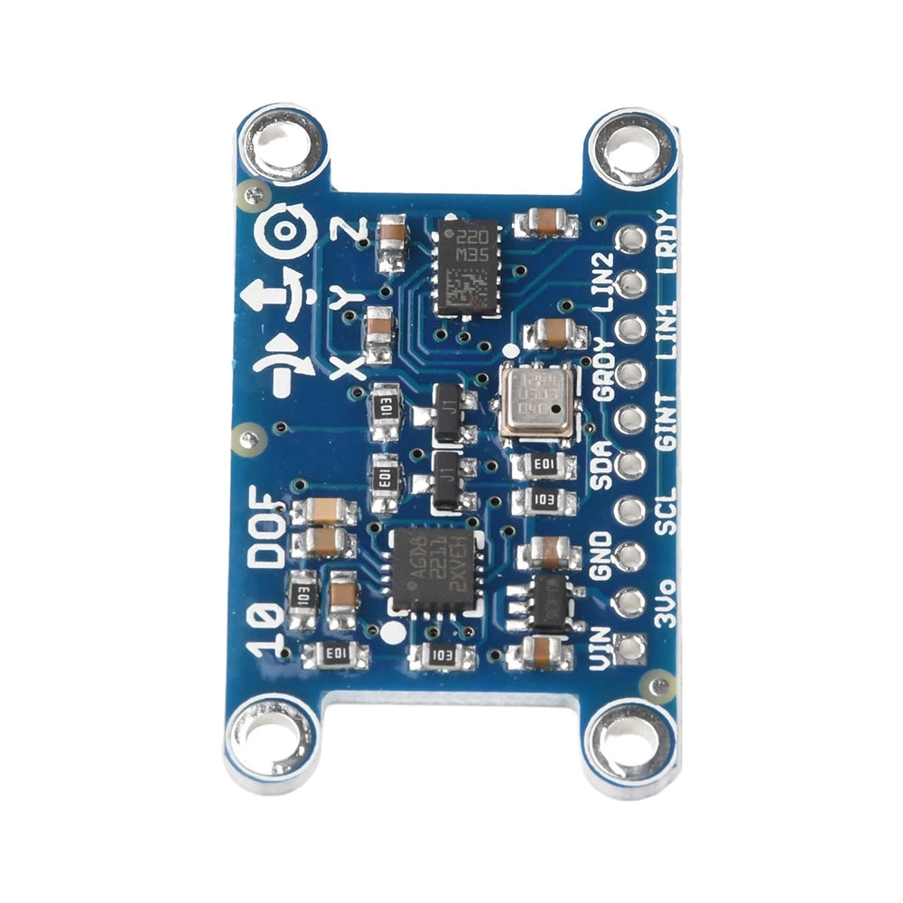 diymore 10 Axis IMU L3GD20 LSM303D Module 10DOF Compass Acceleration Digital Gyroscope Sensor for Arduino 3-5V IIC/SPI Protocol