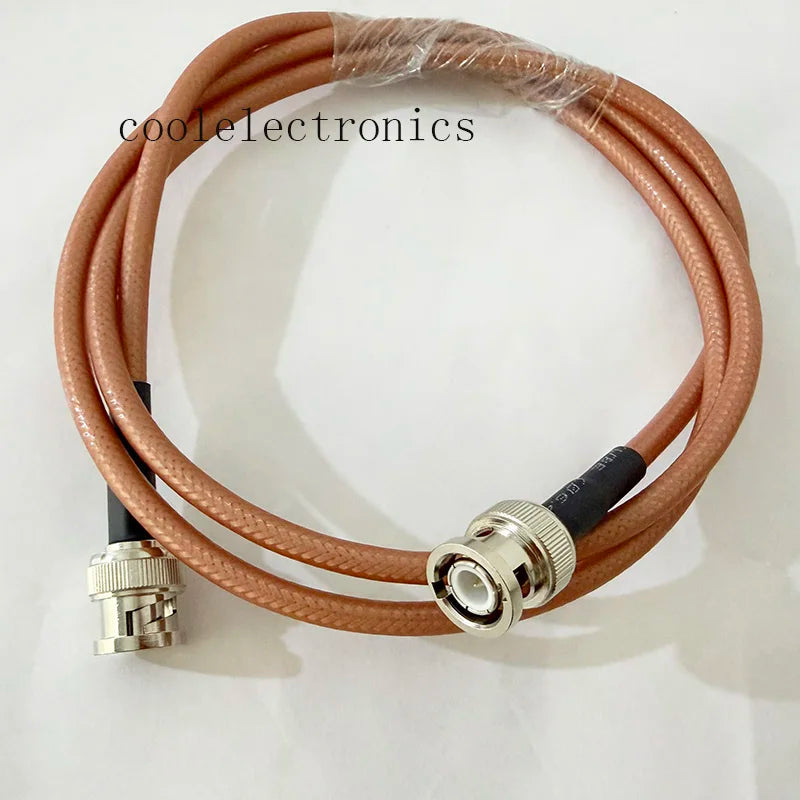 RG400 BNC male to BNC male Double Shielded Copper Braid Coax Low Loss Coaxial Cable 50ohm 10/15/20/30/50cm 1/2/3/5/10m
