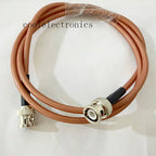 RG400 BNC male to BNC male Double Shielded Copper Braid Coax Low Loss Coaxial Cable 50ohm 10/15/20/30/50cm 1/2/3/5/10m