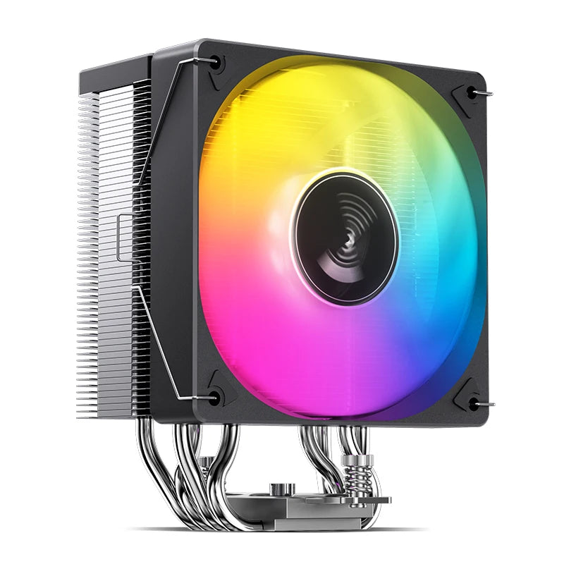 JONSBO CR-1000 EVO Tower CPU Cooler Nickel Plated 4 Heat Pipe 5V 3PIN ARGB Fan Air-Cooled Radiator For LGA1700 115X 1200 AM4 AM5