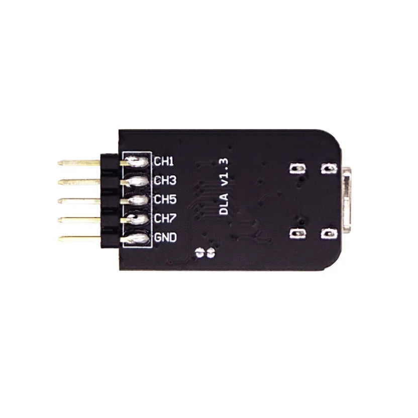 DLA Logic Analyzer ARM FPGA Debugging Tool Protocol Analysis 24MHz Sampling Rate 8 Channels Open Source Sigrok PulseView