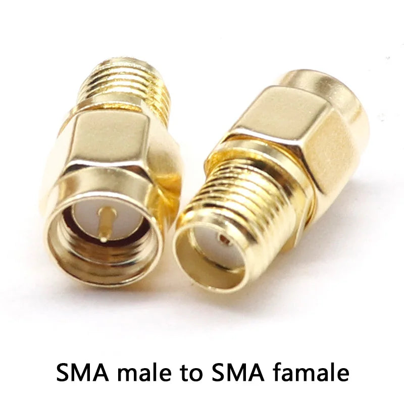 SMA to SMA Male Female RF Coaxial SMA Adapter Kit RF Coax Coupling Nut barrel Connector Converter For WIFI