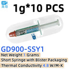 Net Weight 1/3/7/15/30 Grams Gray GD900 Thermal Conductive Grease Paste Plaster Heat Sink Commpound for CPU LED SSY BAS BR BX CB
