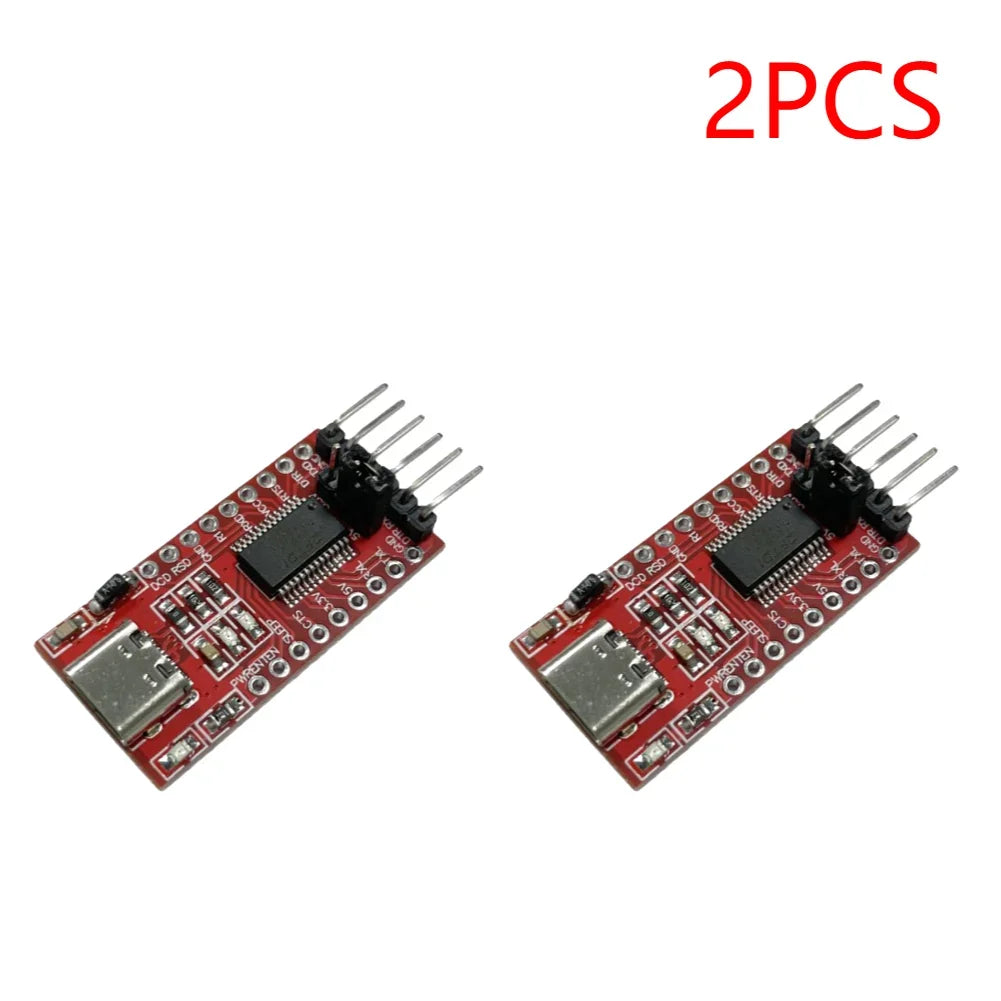 FT232RL FTDI Type-C to TTL Serial Converter Adapter Module 3.3V 5.5V FT232R Breakout Mini USB to TTL Adapter Board for Arduino
