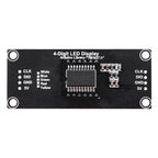 0.56 Inch Digital Display Module 7-segment 4-Digit Digital Tube 5V TM1637.h Display Multicolors Digital I/O 2 Pins for Arduino