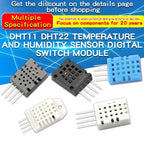 1PCS DHT22 DHT11 SHTC3 AM2320 Digital Temperature Humidity Sensor Module Board for Arduino Ultra-low Power High Precision 4pin