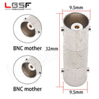 BNC dual pass BNC female to female conversion head BNC female to female BNC straight through BNC connector Q9 connector head