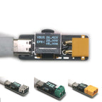 140W PD3.1 Deceiver Fast Charging LCD Display 28V 20V 15V 12V 9V 5V Adjustable Voltage Trigger PD Decoy to DC XT30 XT60 USB 2PIN