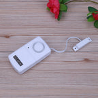 Mini Alarm Sensor Detector Battery Powered Sticky Window Magnetic Alarm System 95Db Loud Voice Easy Installation for Home Office