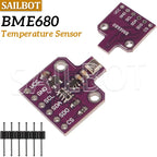 BME680 Temperature and Humidity Temperature Pressure High Altitude Sensor Module Digital 4 in 1 Sensor With Gas High Accuracy
