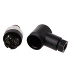 1Pc 3/4/5 Pin M12 Sensor Connector Waterproof Male&female Plug Screw Threaded Coupling