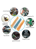 300/600/820pcs Resistor Kit 10 Ohm-1MOhm Resistors 1/4 W ±1% Carbon Film Single Resistor Electrical Electronics 30/41 value