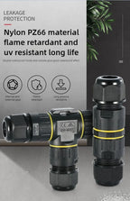 IP68 Waterproof Joint Wire Quick Connection Connector 2 3 4 Pin Solderless LED Lamp Electric Wiring Outdoor Rainproof Terminal
