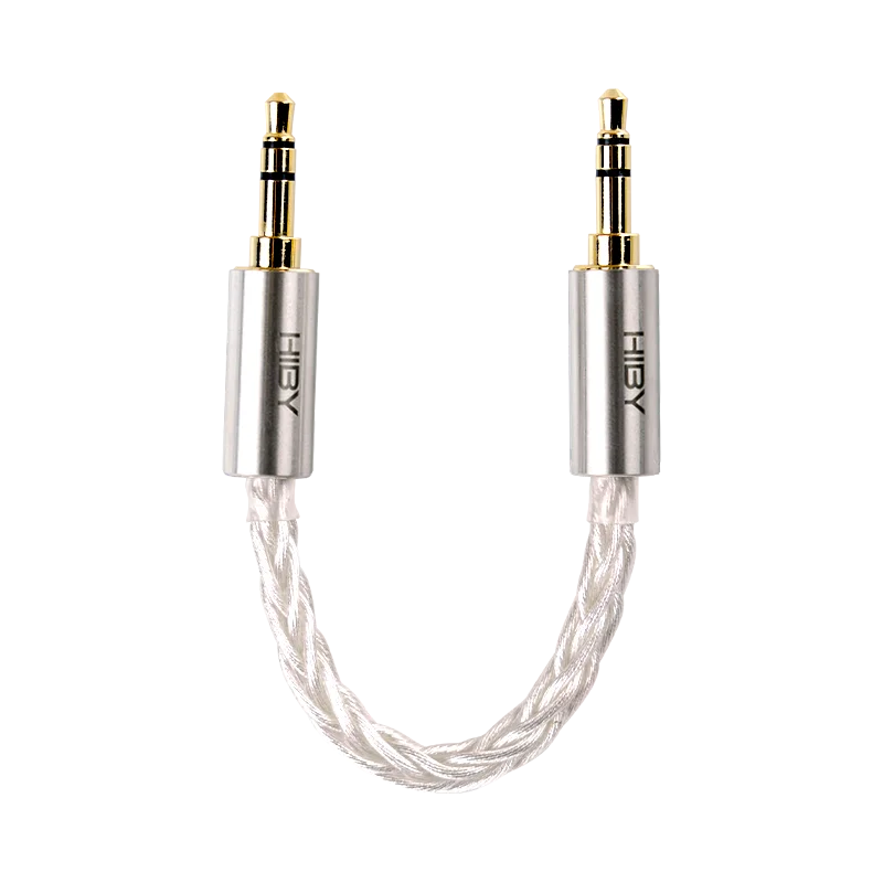 HiBy AUX HiFi Audio Cable Male Gold-plated Copper Jack 3.5mm / 4.4mm for R2 R3 R5 R6 R8 MP3 Music Player Dock Car Speaker