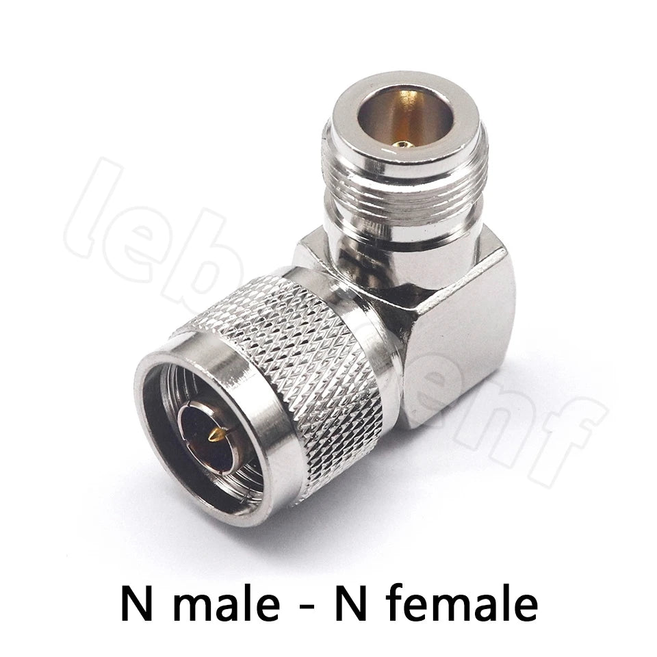 1/2/4/10pcs RF connector UHF-JKW UHF N-S male and female UHF/N-KJ M female elbow 90 degree SL16/SO239 right angle RF adapter L