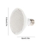 〔CC55〕Red Light Therapy Bulb With Lamp Clip LED 660nm Red And 850nm Near Infrared Combo Therapy Device For Skin Care Pain Relief