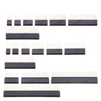 2.54mm Stackable Female Header, 2-15P Long Pin, PCB Socket Strip for Arduino & DIY Shield