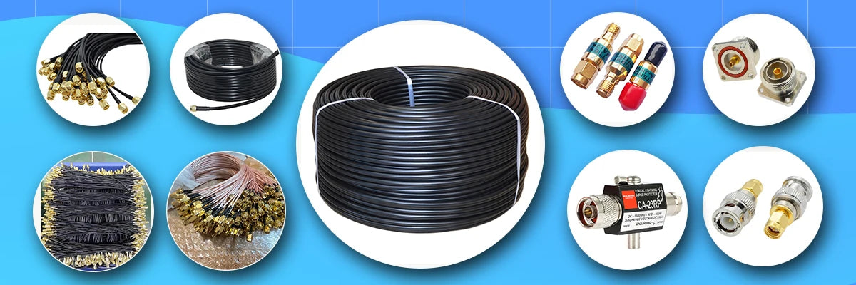 1Pcs RG58 BNC Male/Female to BNC Male/Female Connector 50 Ohm RG-58 RF Coax Coaxial Cable Wire Pigtail Jumper Extension Cord