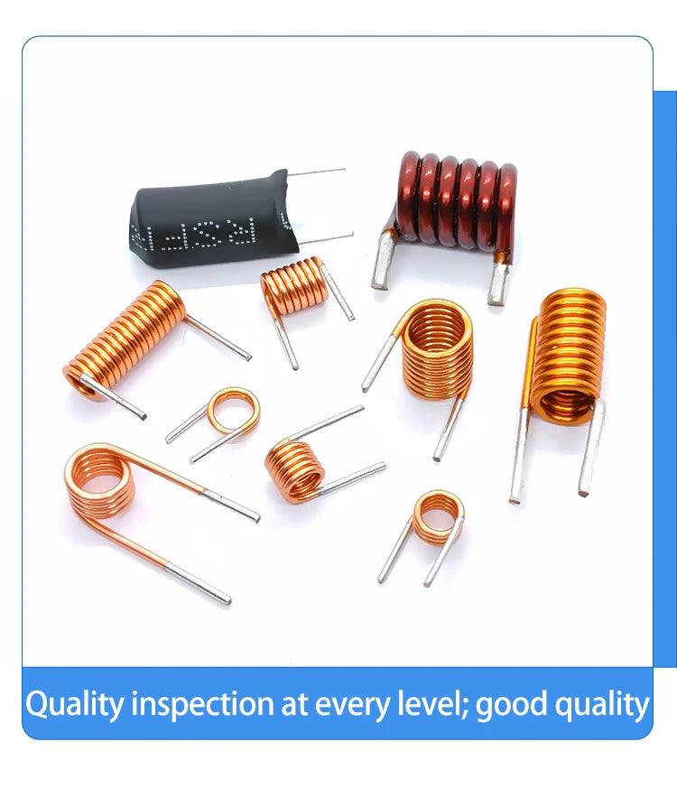 hollow inductor coil inductor copper wire  full specifications