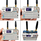 2-in-1 RF Module for M5Stack Cardputer ADV, NRF24+CC1101 Compatible, Dual 2.4GHz 433MHz Wireless Board, Enhanced Filtering