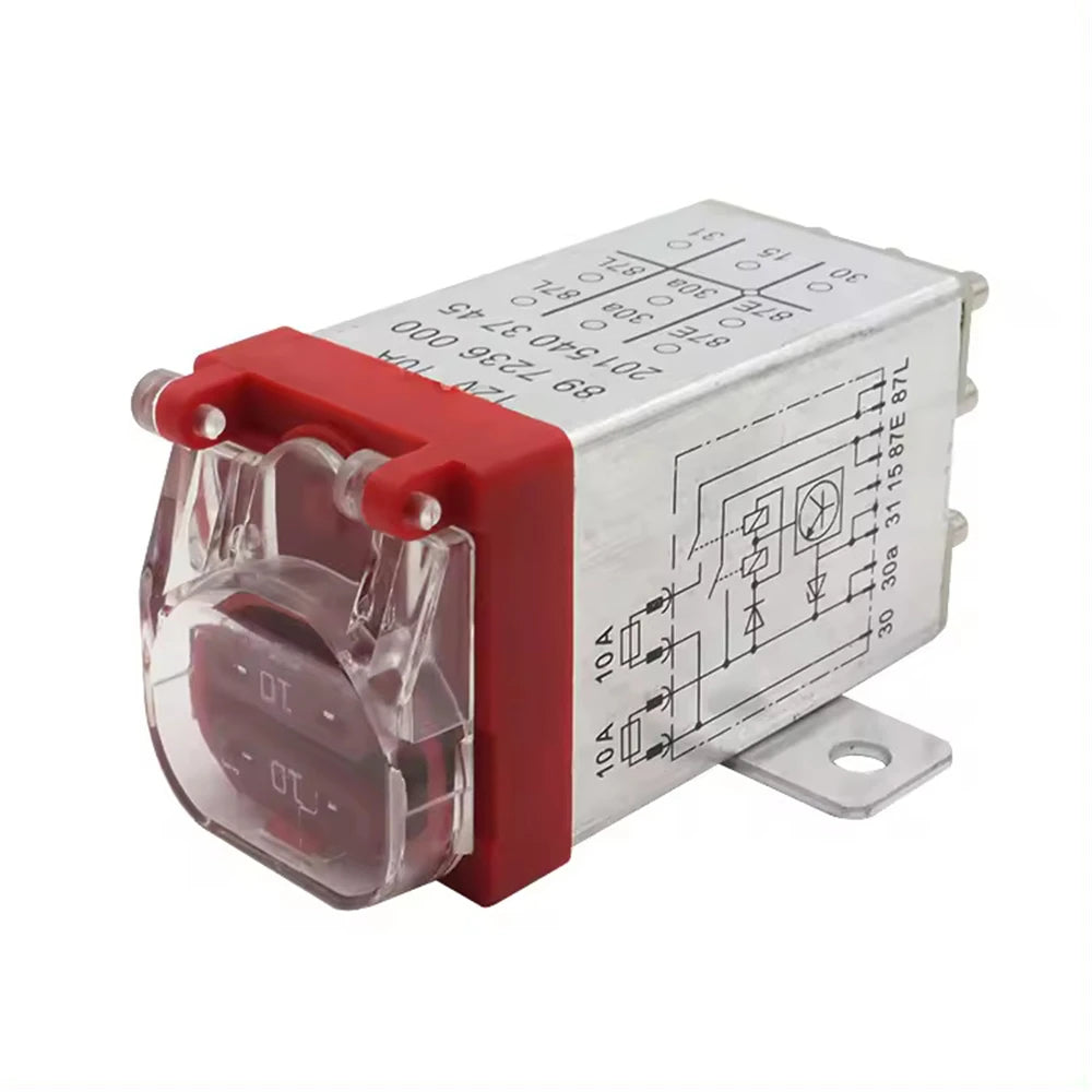 Car OE Overload Protection Relay Stable Performance Wear Resistant 2015403745 for Mercedes-Benz R107 R129 W124 W126 W201