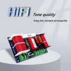 1-5pcs 2-Way 250W Speaker Crossover 2500-3000Hz Treble Medium Bass Filter Frequency Divider HiFi Stereo Audio Crossover Filter