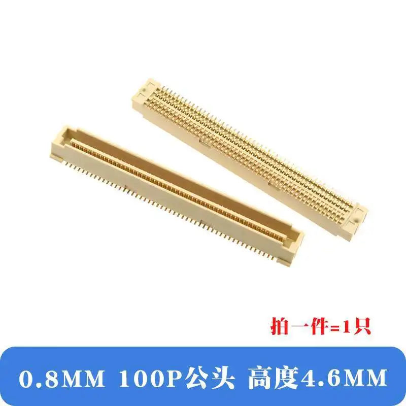 1pcs Board-To-Board Connector BTB Pitch 0.8Mm Dual Row SMD 40P/60/80/100P/120P/140P