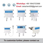 Wall-Mounted CO2 Sensor Carbon Dioxide Detector Air Quality Monitor RS485 Analog Output NDIR CO2 Transmitter for Ventilation