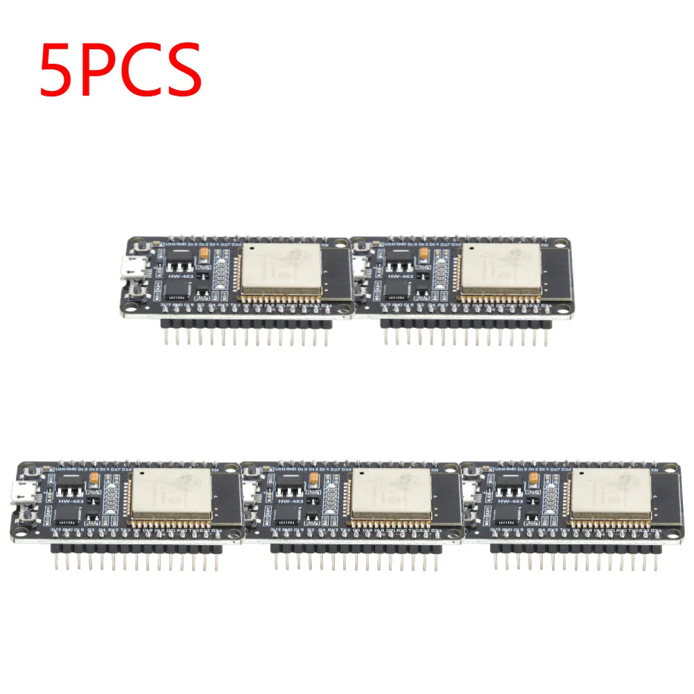 1-6PCS ESP32 Development Board WROOM-32D Development Board Wireless WiFi Bluetooth Ultra-Low Power Consumption for Smart Home