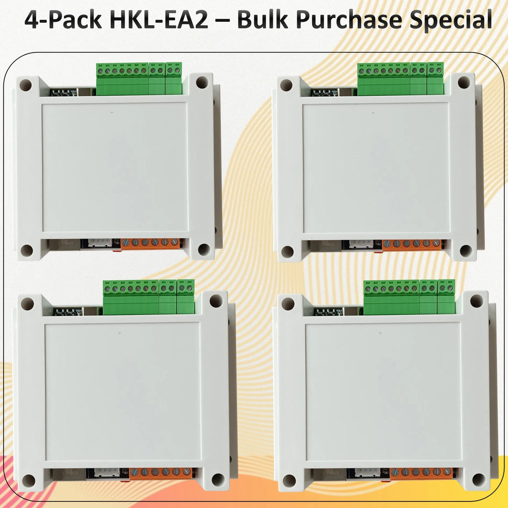HKL-EA2 Bulk Wholesale Pricing SIM7600 4G Module RS485 DS18B20 Detection Beeping Alarm 2 NPN Input 2 Relay Output IIC Expansion
