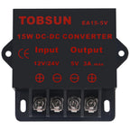 DC 12V 24V to 5V 3A Converter DC Voltage Reducer Regulator Step Down Buck Converter Power Supply Volt Transformer Module