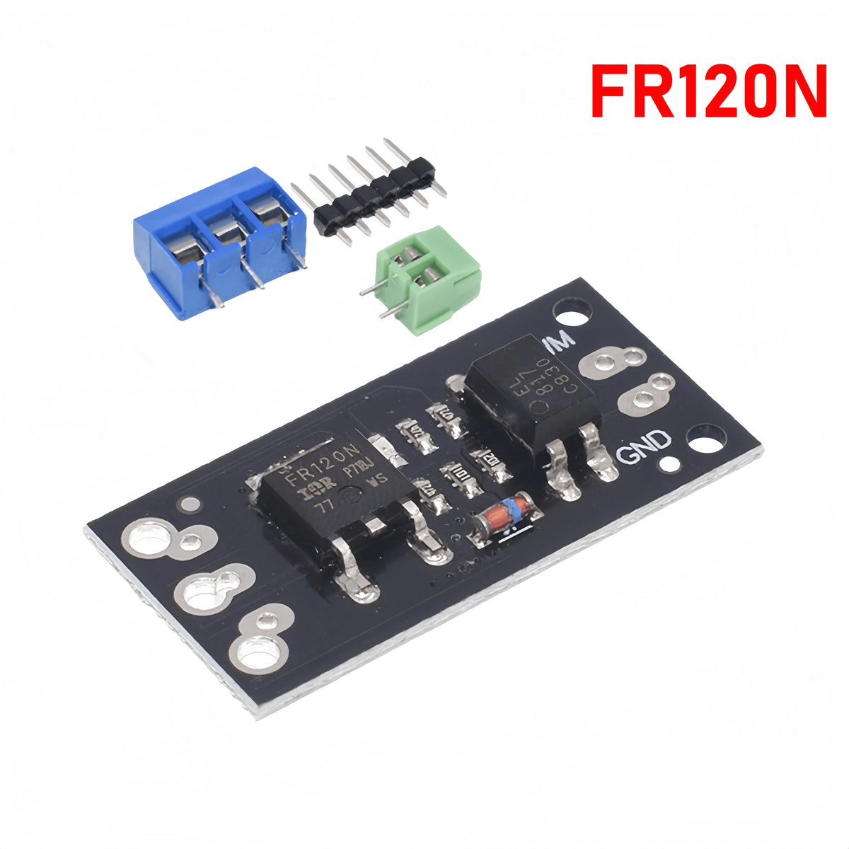 1/4PCS FR120N LR7843 AOD4184 D4184 Isolated MOS Tube FET Module Replacement Relay 100V 9.4A 30V 161A 40V 50A Board