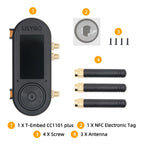 LILYGO® T-Embed ESP32-S3 CC1101 Low-Power Sub-1 GHz RF Transceiver PN532 NFC RFID I2C Module LCD Board Built-in Battery 1300mAh