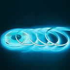 320Leds/M 8mm COB LED Strip DC 12V 24V Flexible High Bright Tape LED Light Bar Ice Blue White Red Green Pink Yellow LED Lighting