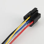 1PCS Waterproof Automotive Relay 12V 24V 40A 4 5 Pin Relay SPDT with Sockets and Wiring Harness Switch Kits for Car Truck