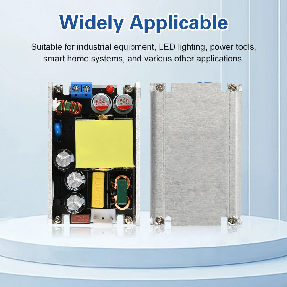 Compact GaN Power Supply Board AC 95-265V to Supply Board AC 95-265V to DC 24V 4A / 12V 8A 100W/150W High-Power Switching Power
